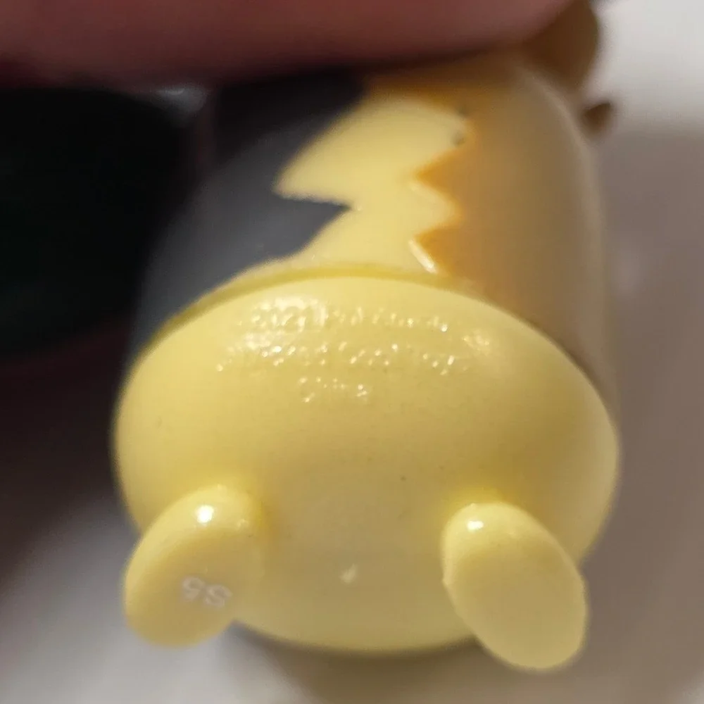 Pokemon Morpeko Figure‎ Mini Yellow Brown Good S5